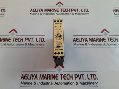 7Pu60 20-3Nn2 Siemens Time Delay Relay 7Pu60 20-3Nn2 Siemens Time Delay Relay