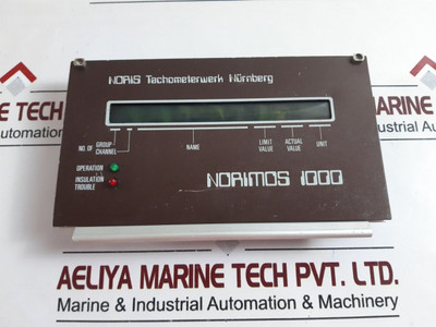 Norimos 1000 Panel Pl387-1G Noris Tachometerwerk