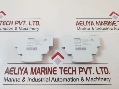 Lot Of 3X Siemens 3Rv1901-1A Auxiliary Contact Block
