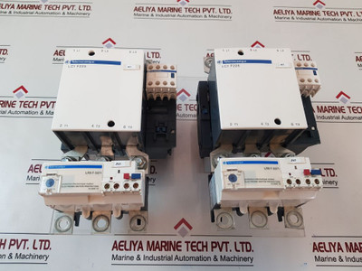 Telemecanique Lc1 F225 Contactor With Lr9 F 5371 Overload Relay