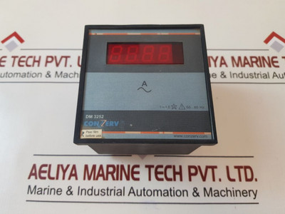 Conzerv Dm3252 Digital Panel Meter 2000/5A Conzerv Dm3252 Digital Panel Meter 2000/5A