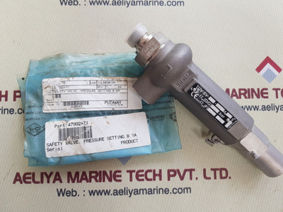 Niezgodka Tuv-sv-04-847 Safety Valve 0.27 Bar Niezgodka Tuv-sv-04-847 Safety Valve 0.27 Bar