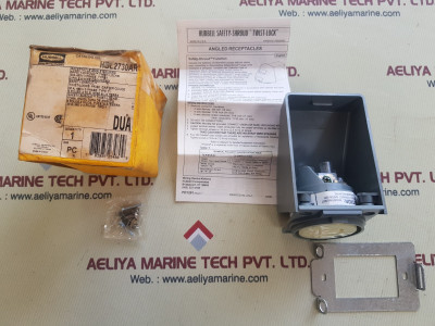 Hubbell hbl2730ar twist-lock electrical receptacle