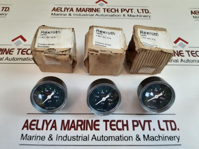 Manometer Pressure Gauge 1 827 231 010 Rexroth Rexroth Manometer Pressure Gauge 1 827 231 010 Rexroth Rexroth