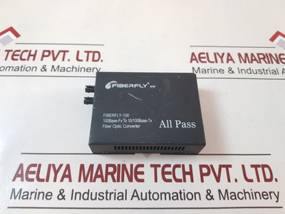 Fiberfly-100 Fiber Optic Converter 5 Vdc Fiberfly-100 Fiber Optic Converter 5 Vdc