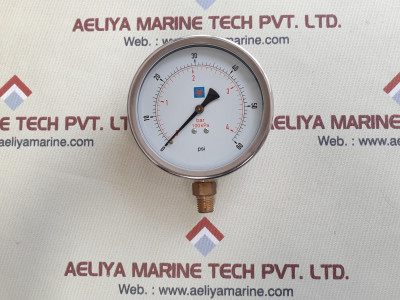 United Instrument 100Kpa Pressure Gauge 0-4Bar 0-60Psi