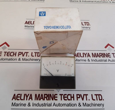 Dcf-8 Toyo Keiki Voltmeter 0-10V Cd909400 Toyo Keiki Co., Ltd. Dcf-8 Toyo Keiki Voltmeter 0-10V Cd909400 Toyo Keiki Co., Ltd.