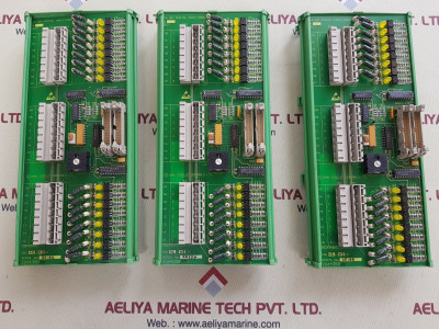Cegelec m73-60001 16 way digital input panel 20Ã—4358/10