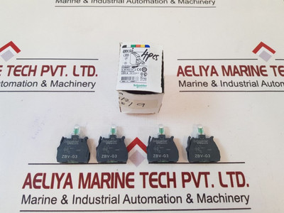 Set Of 4X Schneider Electric Zbv-g3 Led Module Set Of 4X Schneider Electric Zbv-g3 Led Module