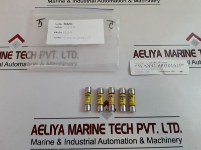 Set Of 5X Bussmann Fnq-8/10 Fuse 648239 Set Of 5X Bussmann Fnq-8/10 Fuse 648239