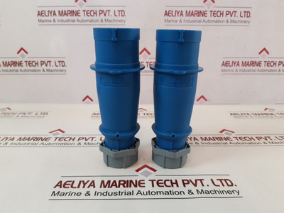 Type: 260 Mennekes 32A-6H/ 200-250V~ Connector Plug - Type: 260 Mennekes 32A-6H/ 200-250V~ Connector Plug -
