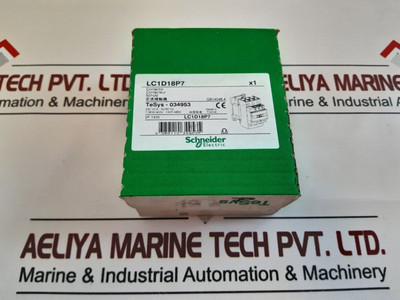Contactor Schneider/Telemecanique Lc1D18P7 - Contactor Schneider/Telemecanique Lc1D18P7 -