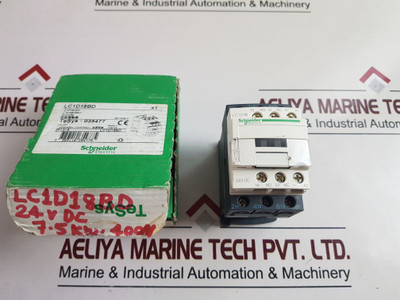 Schneider/Telemecanique Lc1D18Bd Contactor 24Vdc Free Shipping By Express