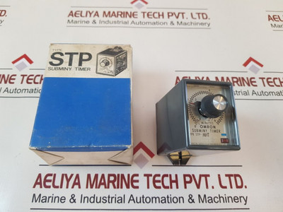 STP-MHT Subminy Timer 0 To 6 Minutes Omron Tateisi Electronics Co. STP-MHT Subminy Timer 0 To 6 Minutes Omron Tateisi Electronics Co.