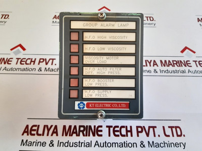 Kte Kt Electric Kt-hgau20-6 Group Alarm Lamp Panel Kte Kt Electric Kt-hgau20-6 Group Alarm Lamp Panel