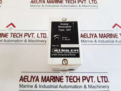 Ast Analog Control Unit 4-20 Ma Kubler Ast Analog Control Unit 4-20 Ma Kubler