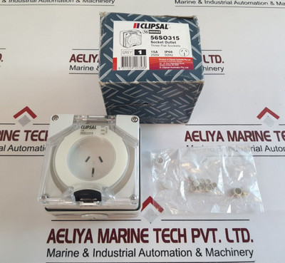 56So315 56 Series Socket Outlet Clipsal Australia Pty Ltd 56So315 56 Series Socket Outlet Clipsal Australia Pty Ltd