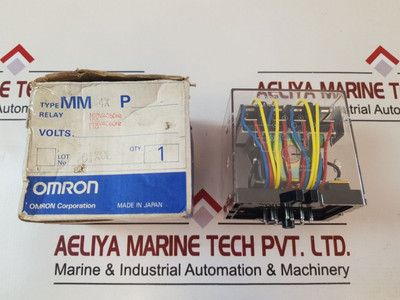 Mm4Xp Relay Omron Corporation 100Vac 50Hz Mm4Xp Relay Omron Corporation 100Vac 50Hz