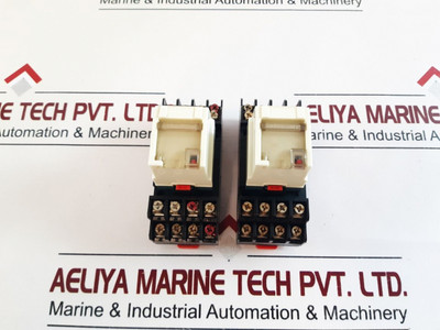 Rhn 41 Telemecanique Relay 24V With Base Rhn 41 Telemecanique Relay 24V With Base