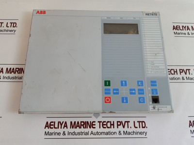 Display Abb Ret670 1Mrk000008-pb Display Abb Ret670 1Mrk000008-pb