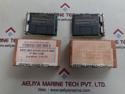 Siemens S7/M7 Interface Module 6ES7962-3AA00-0AC0 VPS7 VPS2 Siemens S7/M7 Interface Module 6ES7962-3AA00-0AC0 VPS7 VPS2