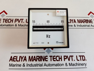 Celsa Frequency Counter Meter 55 To 65 Hz Celsa Frequency Counter Meter 55 To 65 Hz
