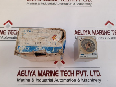 Omron H2A Motor Driven Timer 100Vac 50/60Hz, 2A 250Vac Omron H2A Motor Driven Timer 100Vac 50/60Hz, 2A 250Vac