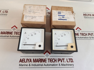 Ammeter 0-80A Eq96-x Current Transformer Deif Ammeter 0-80A Eq96-x Current Transformer Deif
