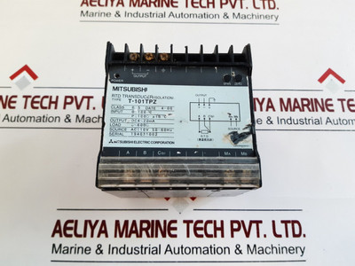 T-101Tpz Mitsubishi Rtd Transducer (Isolation) - Class: 0.5 - Mitsubishi Electric Corporation T-101Tpz Mitsubishi Rtd Transducer (Isolation) - Class: 0.5 - Mitsubishi Electric Corporation