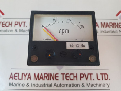 07553 Rpm Meter Kuwano 0 To 300 Rpm 07553 Rpm Meter Kuwano 0 To 300 Rpm