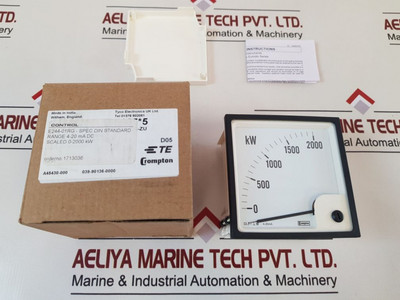 E203000 Control Crompton E244-01Rg Panel Meter