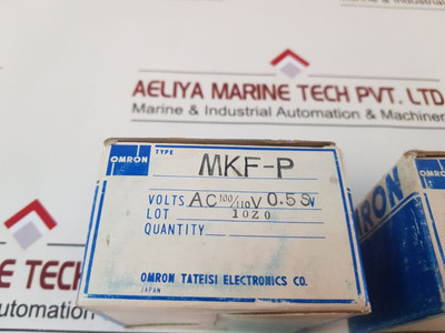 Omron Mkf-p Flicker Relay Ac100/110V,0.5Sv