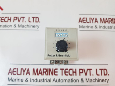 Potter & Brumfield Cns-35-72 Programmable Time Delay With Sr2P-06 Base