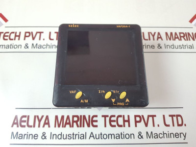 Selec Vaf39A-1 Voltage Ampere Frequency Meter
