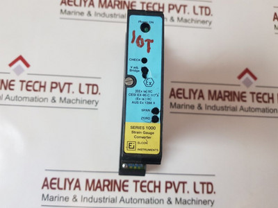 Elcon 1090-g-0-0710-aa Series 1000 Strain Gauge Converter by Elcon Instruments Elcon 1090-g-0-0710-aa Series 1000 Strain Gauge Converter by Elcon Instruments