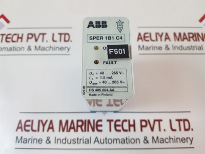 Sper 1B1 C4 Circuit Supervision Relay With Base Abb Sper 1B1 C4-aa Sper 1B1 C4 Circuit Supervision Relay With Base Abb Sper 1B1 C4-aa