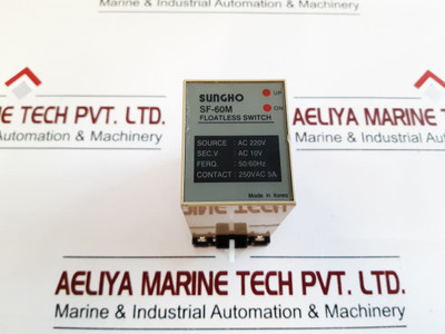 Sungho Sf-60M Floatless Switch/Water Level Relay