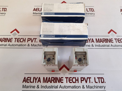 Rht418E Time Delay Relay Telemecanique 48V 50/60Hz Rht418E Time Delay Relay Telemecanique 48V 50/60Hz