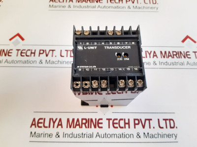 M-system L-unit Lwt-11A0-r Watt Transducer 24V Dc Ser Rb021277