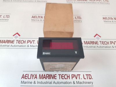 262-ddbw Crompton Instruments Lcd Volt Meter 262-ddbw Crompton Instruments Lcd Volt Meter