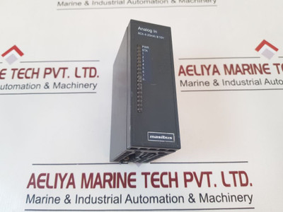 Masibus Mas603-0308-515 Rev:1.00 Analog Input Module