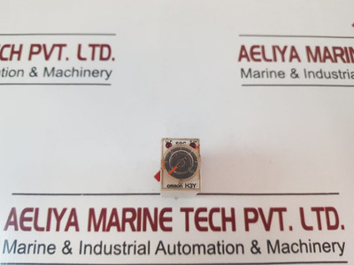 Lot Of 3X Omron H3Y-4 Timer 0-60 Sec,24Vdc