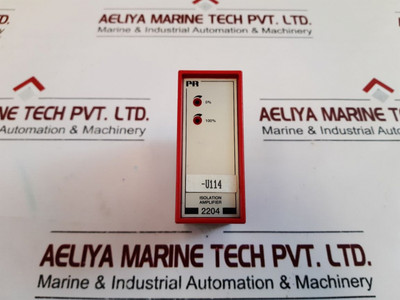 2204 A1D Isolation Amplifier Pr Electronics 2204 A1D Isolation Amplifier Pr Electronics
