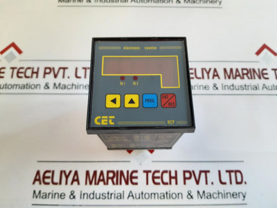 Ncp 51 Electronic Counter Cet Ncp 51 Electronic Counter Cet