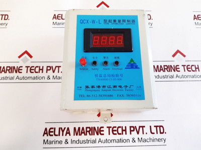 Qcx-w-l Moment Load Limiter Zhangjiagang Jiangnan Electronic Factory Zhangjiagang Jiangnan Qcx-w-l Moment Load Limiter Zhangjiagang Jiangnan Electronic Factory Zhangjiagang Jiangnan