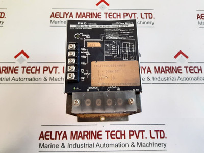 Shimaden Pac31Z001599-n009 Three Phase Thyristor Power Regulator Unit