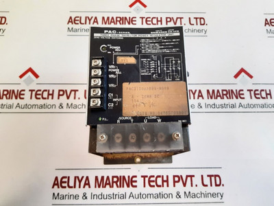 Pac31Z001599-n009 Three Phase Thyristor Power Regulator Unit Shimaden Co., Ltd.