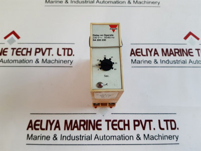 Sa 205 230 Electromatic Delay On Operate With Base