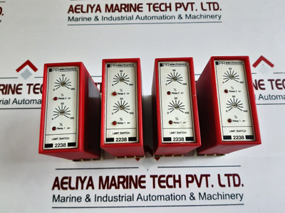 Pr Electronics 2238 B1C S411 Limit Switch With Base 24 Vdc