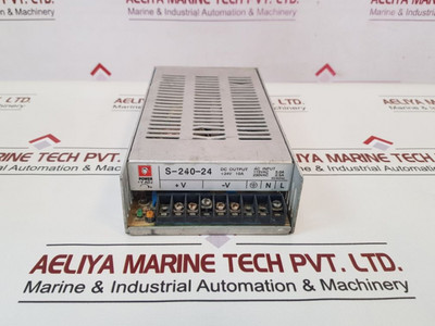 S-240-24 Meanwell Power Supply S-240-24 Meanwell Power Supply